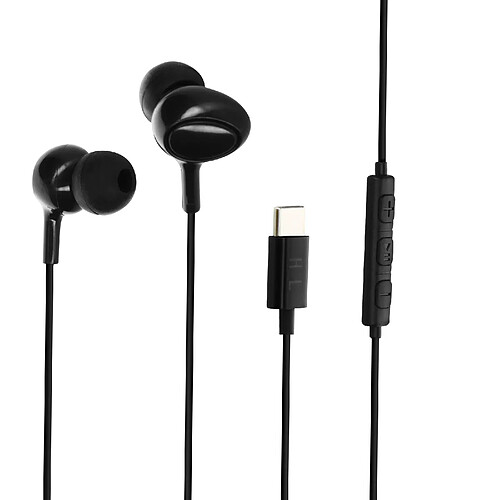 Avizar Écouteurs Filaires USB-C - Noir