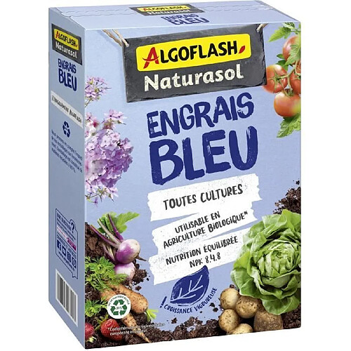 Algoflash Engrais Bleu - 1,5 kg