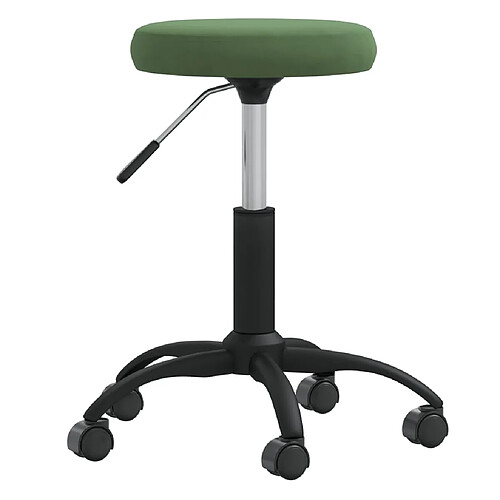 vidaXL Tabouret de massage - Vert foncé