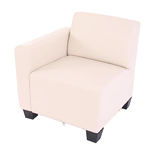 Mendler Fauteuil Lyon - Crème