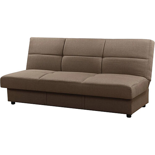 Habitat Et Jardin Canapé Clic-Clac [ ]Enzo[ ] - 186 x 80 x 87 cm - 3 places - Taupe