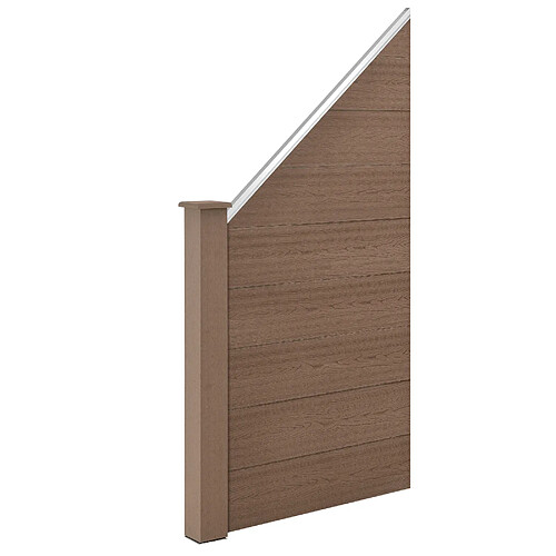 Neuholz Clôture décorative 1,8 x 0,96 m