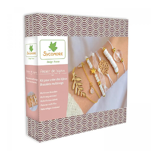 Au sycomore Coffret atelier bijoux bracelets multirangs