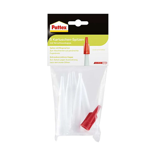 Pattex Buses pour cartouche silicone - Blanc