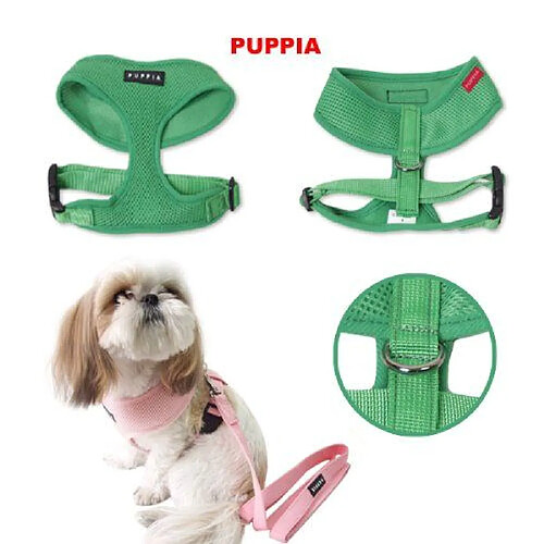 Puppia Harnais Vert S