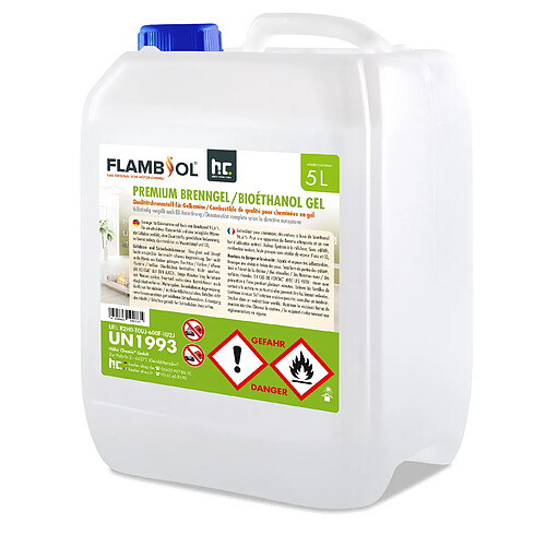 HOEFER CHEMIE FLAMBIOL Bioéthanol Gel 20L