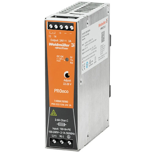 Weidmuller Alimentation à découpage PRO ECO