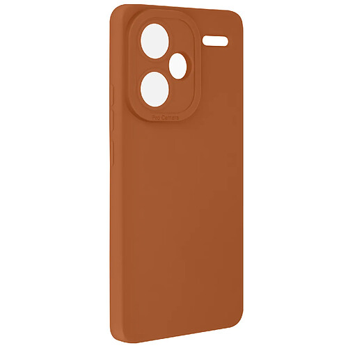 Avizar Xiaomi Redmi Note 13 Pro Plus Coque Silicone Mat Marron