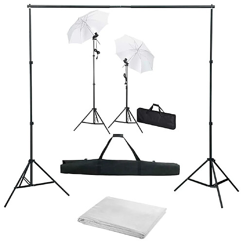 vidaXL Kit de studio photo