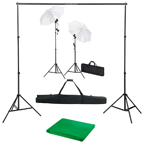 vidaXL Kit de studio photo