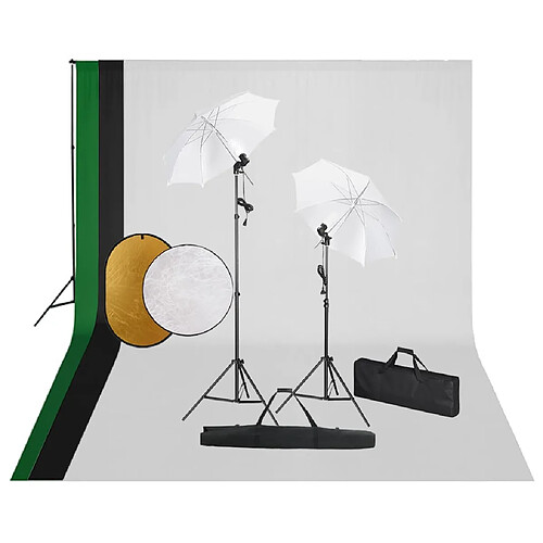vidaXL Kit de studio photo