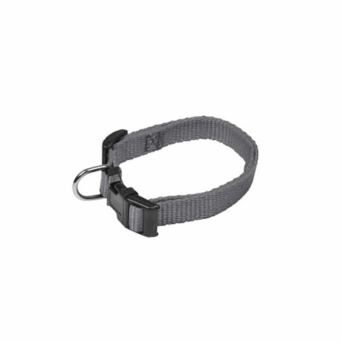 Paris Prix Collier pour Chien Réglable Essentiel - 35 cm Anthracite