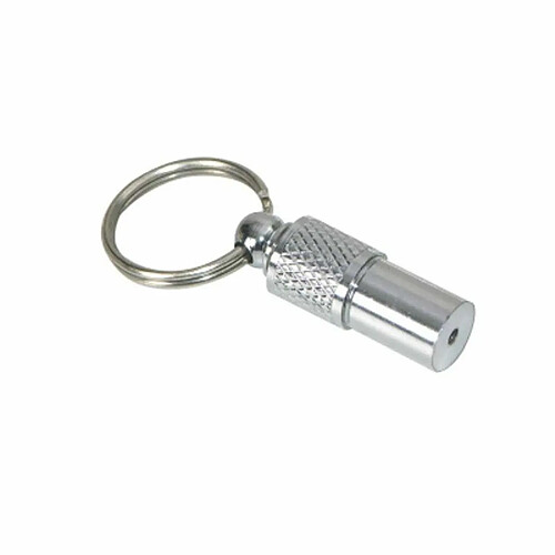 Paris Prix Tube Porte-Nom Métal - 3cm Argent