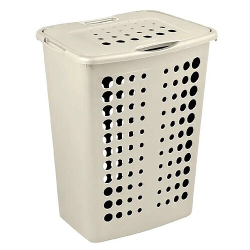 Curver Panier à linge Victor - Crème