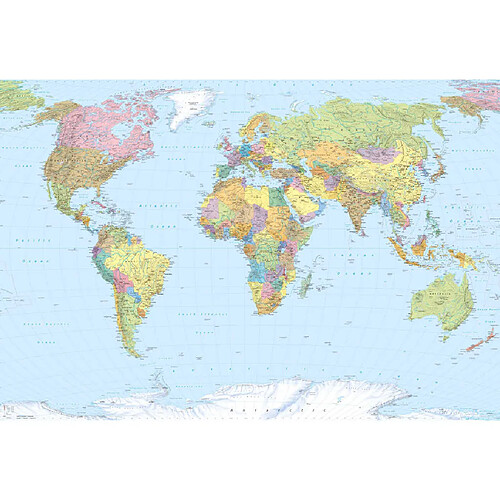 Komar Papier peint World Map