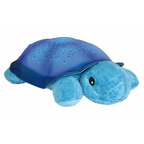 Cloud b Peluche tortue veilleuse - Bleu