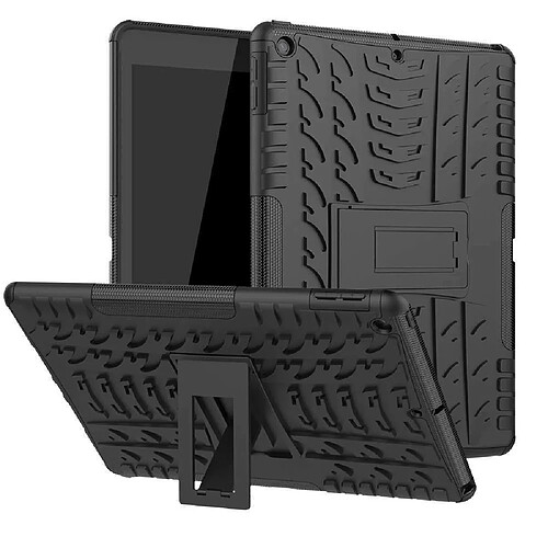 Htdmobiles Coque rigide pour Apple iPad 7 2019 - 10,2 pouces - Noir