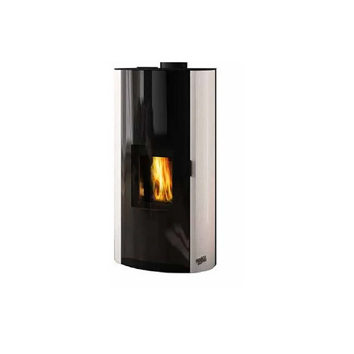 Poêle à granulés de bois 9kw noir - 490329NOIR - Estray 9 - GODIN