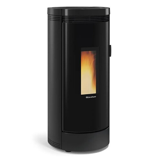La Nordica Extraflame Poêle à granulés de bois 9kw noir - DEBBYCXNOIR - NORDICA EXTRAFLAME