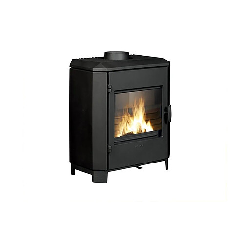 Invicta poêle à bois Carolo en fonte - Anthracite