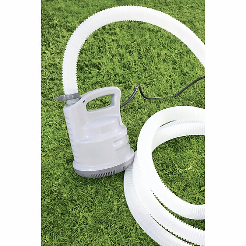 Bestway Pompe de vidange de piscine - Blanc