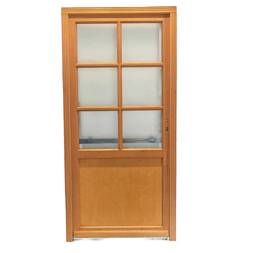 GD Porte de service Naxos 200x80 cm - Bois