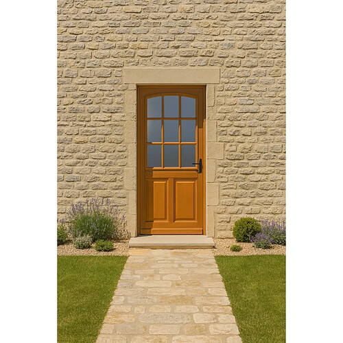 GD Porte d'entrée Bois Vitrée, Alena