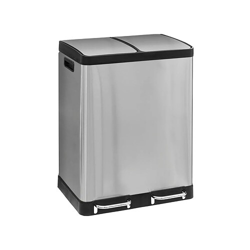 Five Simply Smart Five Ariane Poubelle de Tri 60 L Inox