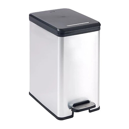 CURVER Poubelle slim à pédale 25 L