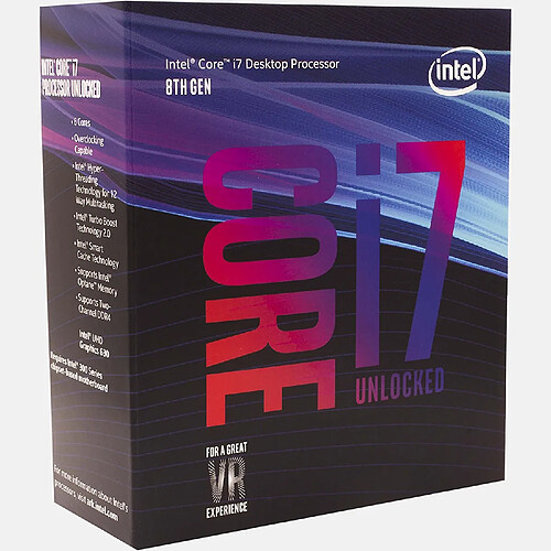Intel Core i7-8700K 3.7GHz / 4.7GHz
