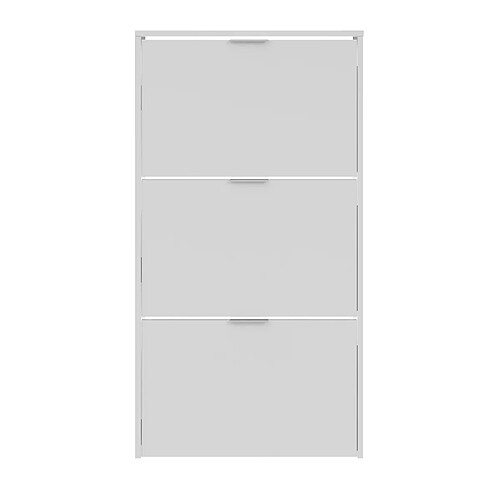 Pegane Meuble à chaussures - Blanc