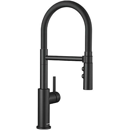 Mitigeur avec douchette noir mat - 525793 - BLANCO