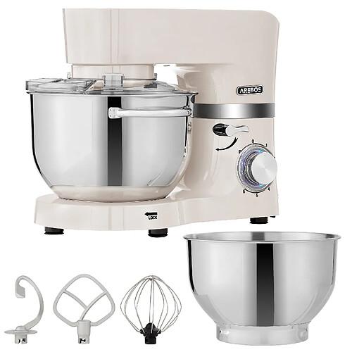 Arebos AR-HE-KM15X2C - Crème