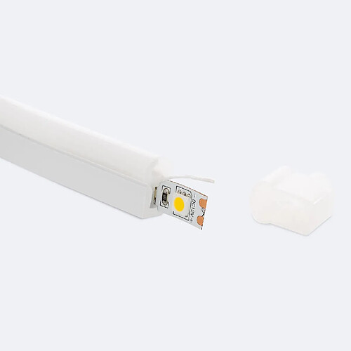 Ledkia Tube silicone encastré pour ruban LED