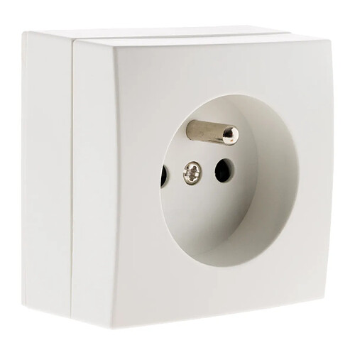 Zenitech Bel'Vue Prise 2P+T - Blanc