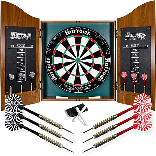 Harrows kit cible et fléchettes Pro Choice