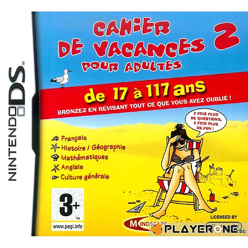 Cahier de vacances pour adultes 2