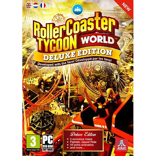 Atari (Infogrames)  Atari Roller Coaster Tycoon World - Deluxe