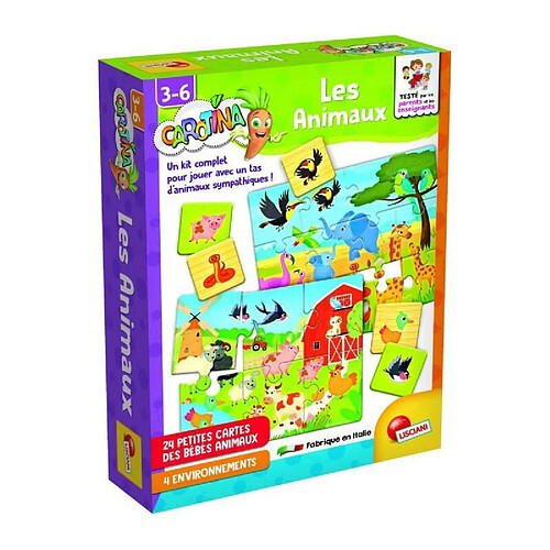LISCIANI GIOCHI Les Animaux Carotina