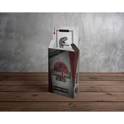 Fanattik Jurassic Park - Jeu de cartes à jouer