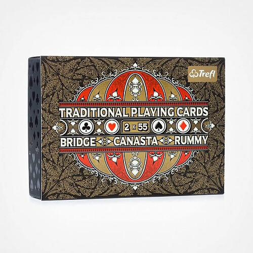 Jeu de cartes traditionnel Exclusive - Lot de 2 jeux