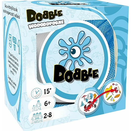 Rebel Dobble Wodoodporne jeu de cartes - 55 cartes