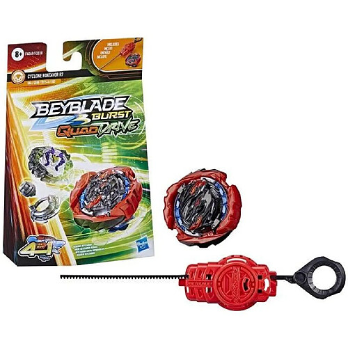 Beyblade Toupie Burst QuadDrive Cyclone Roktavor R7 - Multicolore