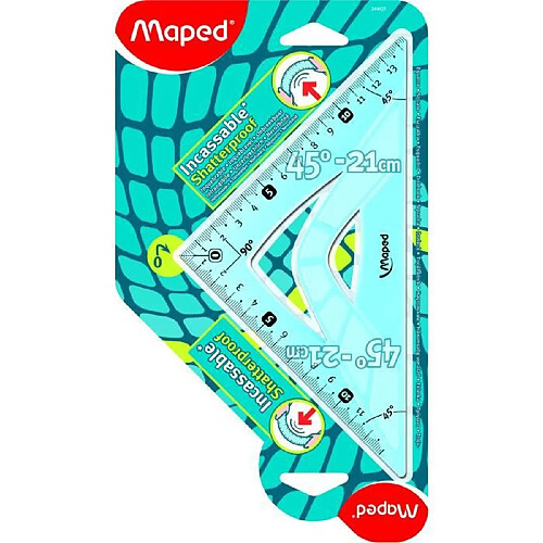 Equerre Maped 45° 21 cm