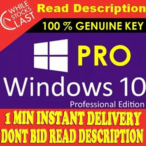 Windows 10 Pro Professionnel - Version téléchargeable