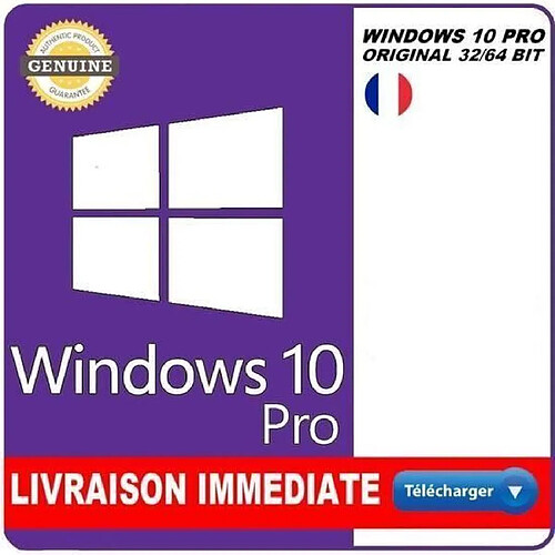Windows 10 PRO - Version Téléchargeable