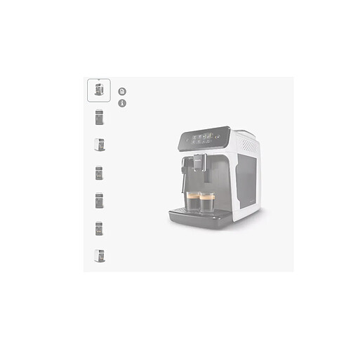 Philips EP1223/00 - Blanc