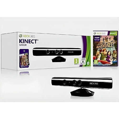 MICROSOFT Pack Kinect Xbox 360 + Kinect Adventures