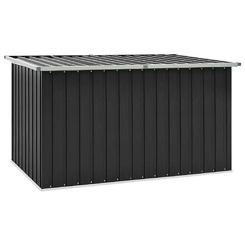 Helloshop26 Coffre de jardin - Anthracite