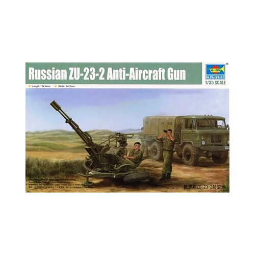 Trumpeter maquette canon ZU-23-2 1/35